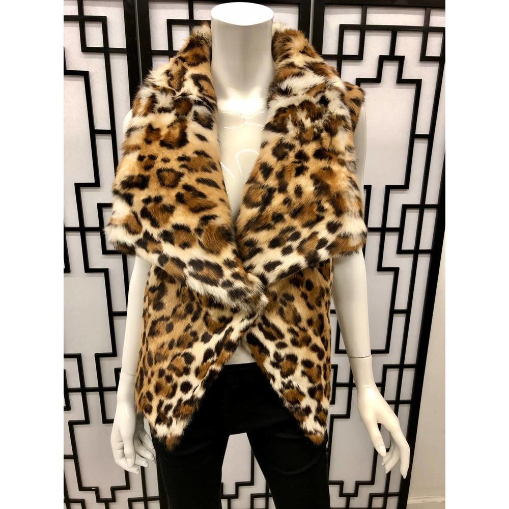 Love Token Real  Fur Vest